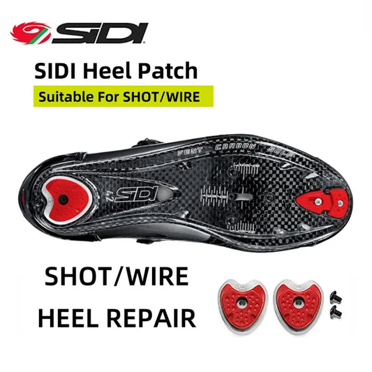 SIDI Road Bike Shoe Heel Pads – Replacement Slip-Resistant Cleats & Studs for Cycling Shoes