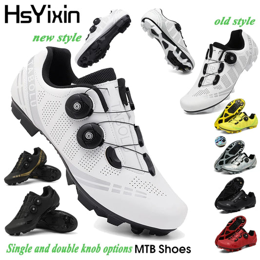 Updated MTB & Road Cycling Shoes – Men’s & Women’s SPD Compatible Racing Bike Sneakers